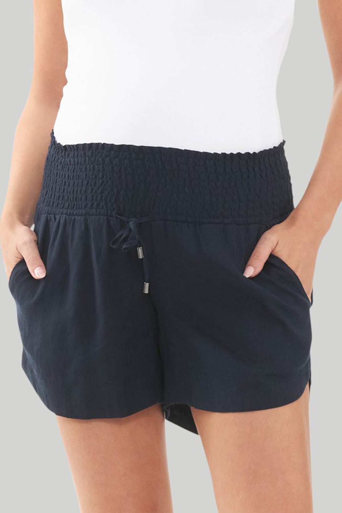 INDI | Shorts Premaman in Lino Blu
