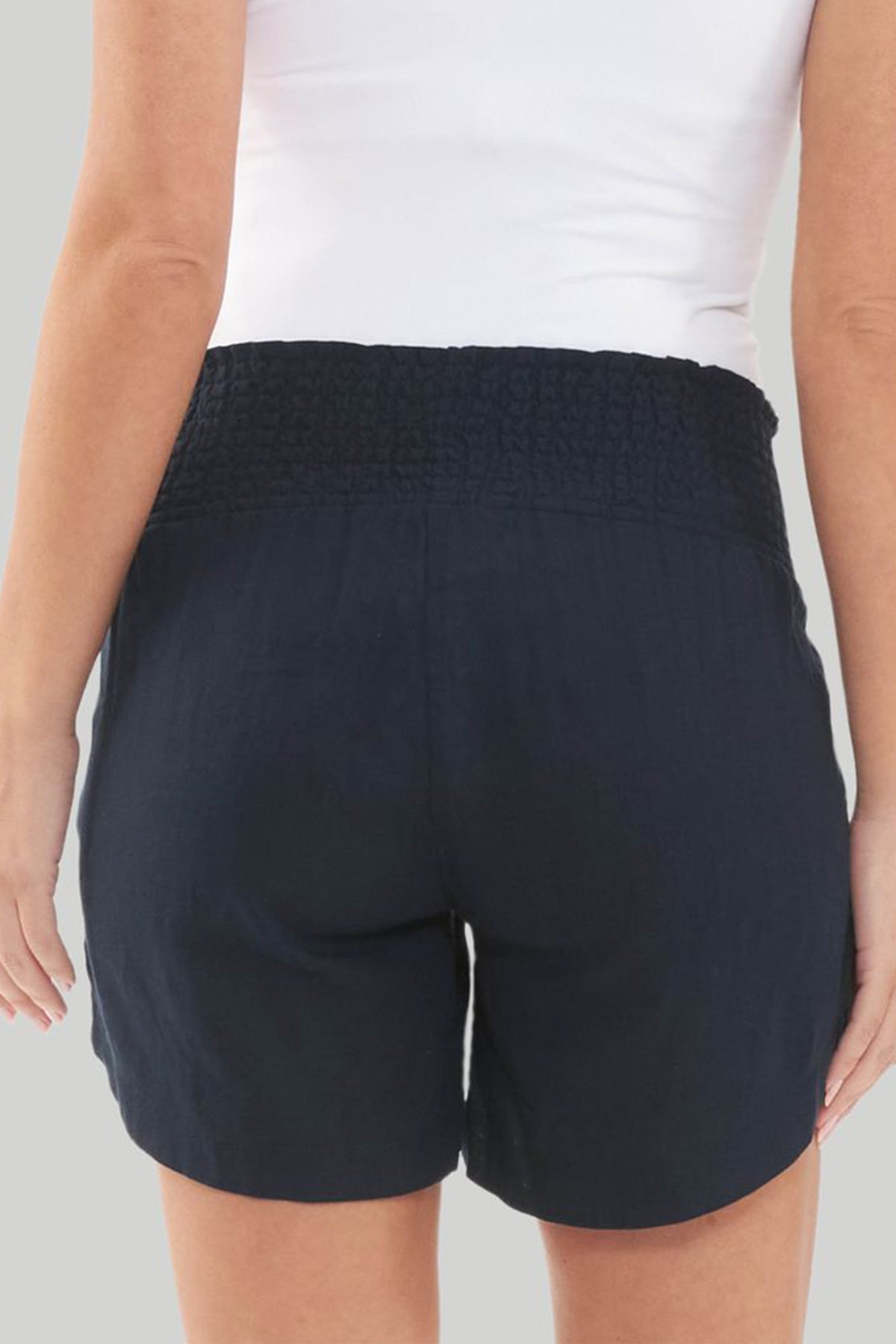 INDI | Shorts Premaman in Lino Blu