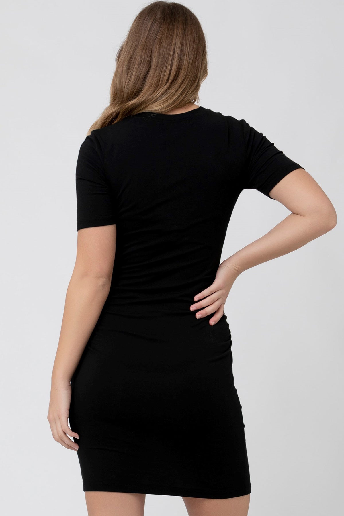 ORGANIC | Black Maternity and Nursing Dress