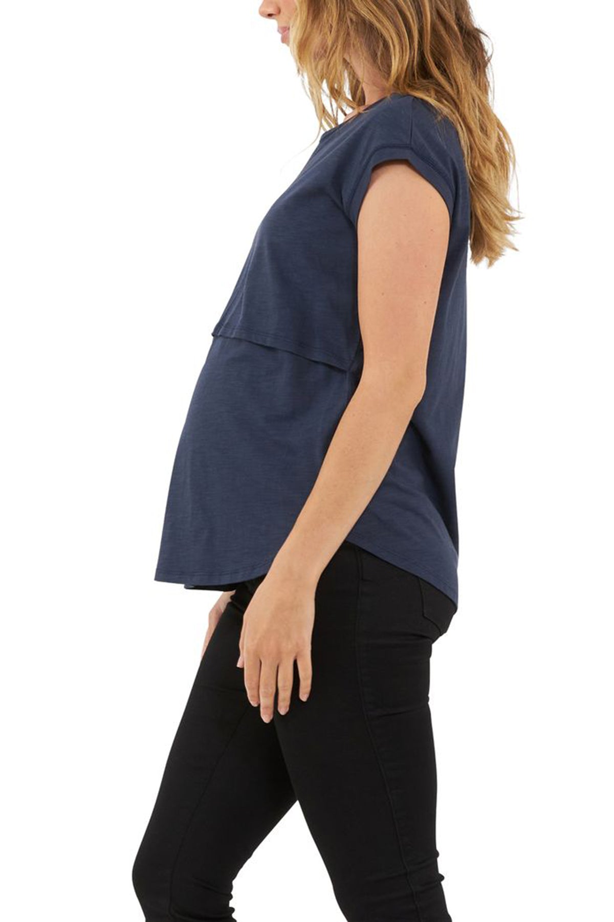 RICHIE | Maglia Premaman e Allattamento Blu