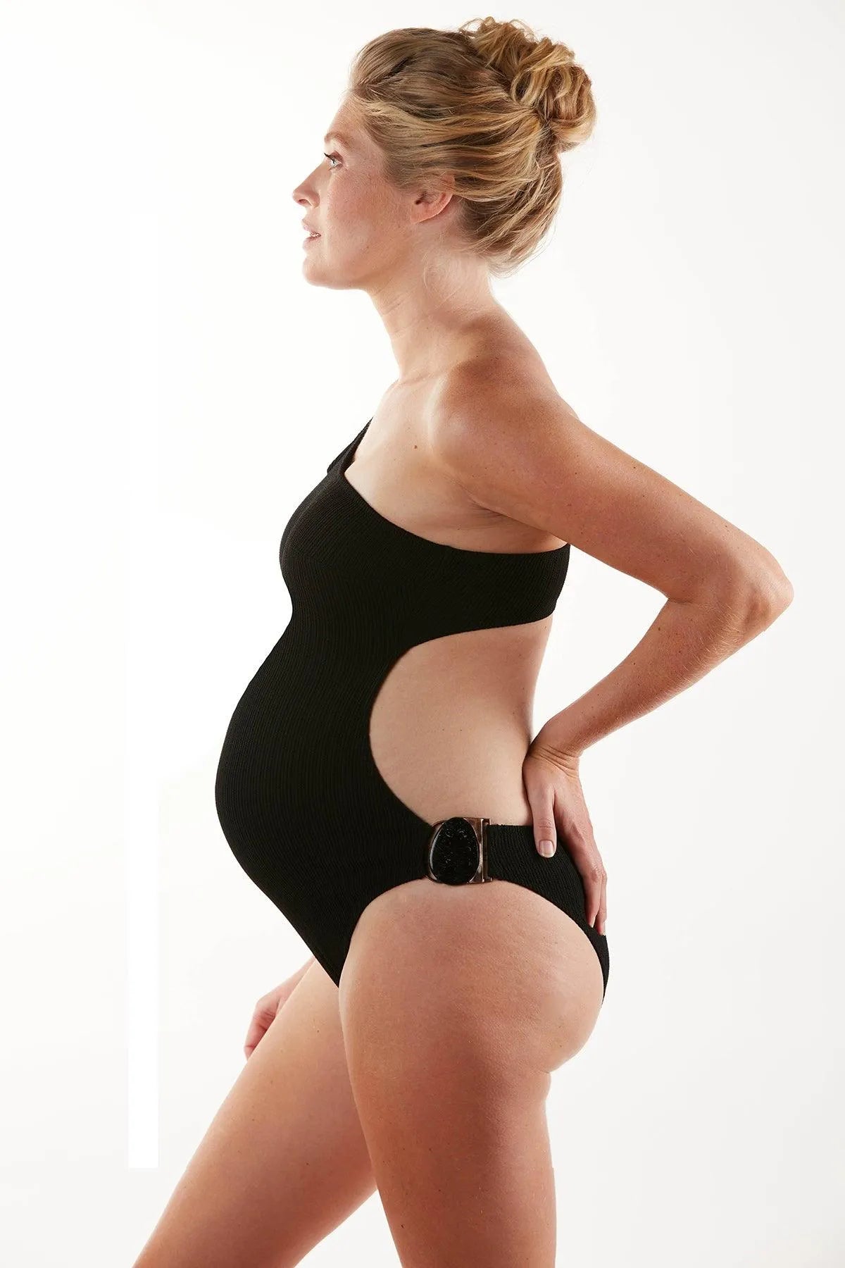 BAYSIDE | Costume Trikini Premaman Nero - Pietro Brunelli