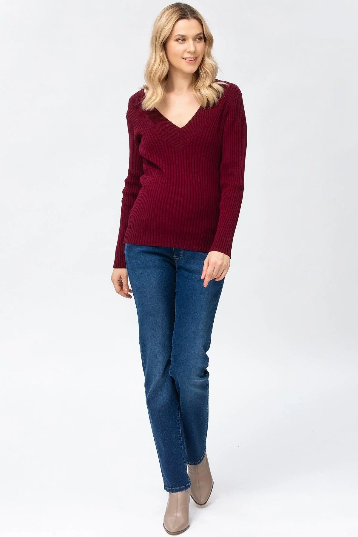 EXTRA LENGTH W501 | Jeans Premaman con Gamba Dritta - Pietro Brunelli
