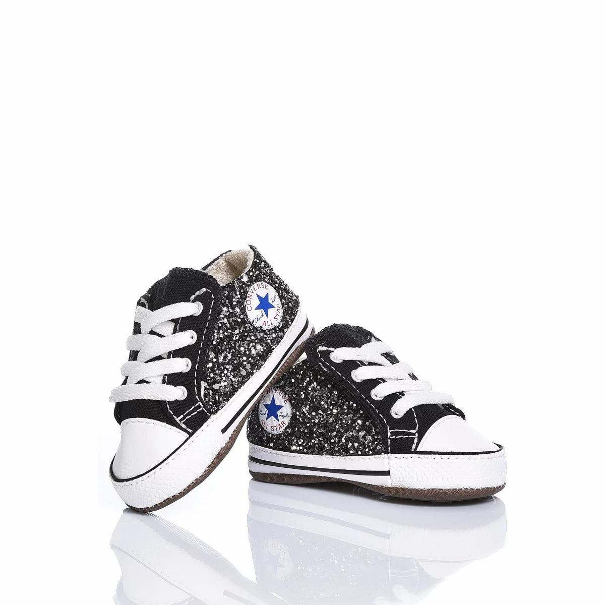 Scarpe glitterate per bambini neonati, ideali per abbigliamento premaman e outfit gravidanza