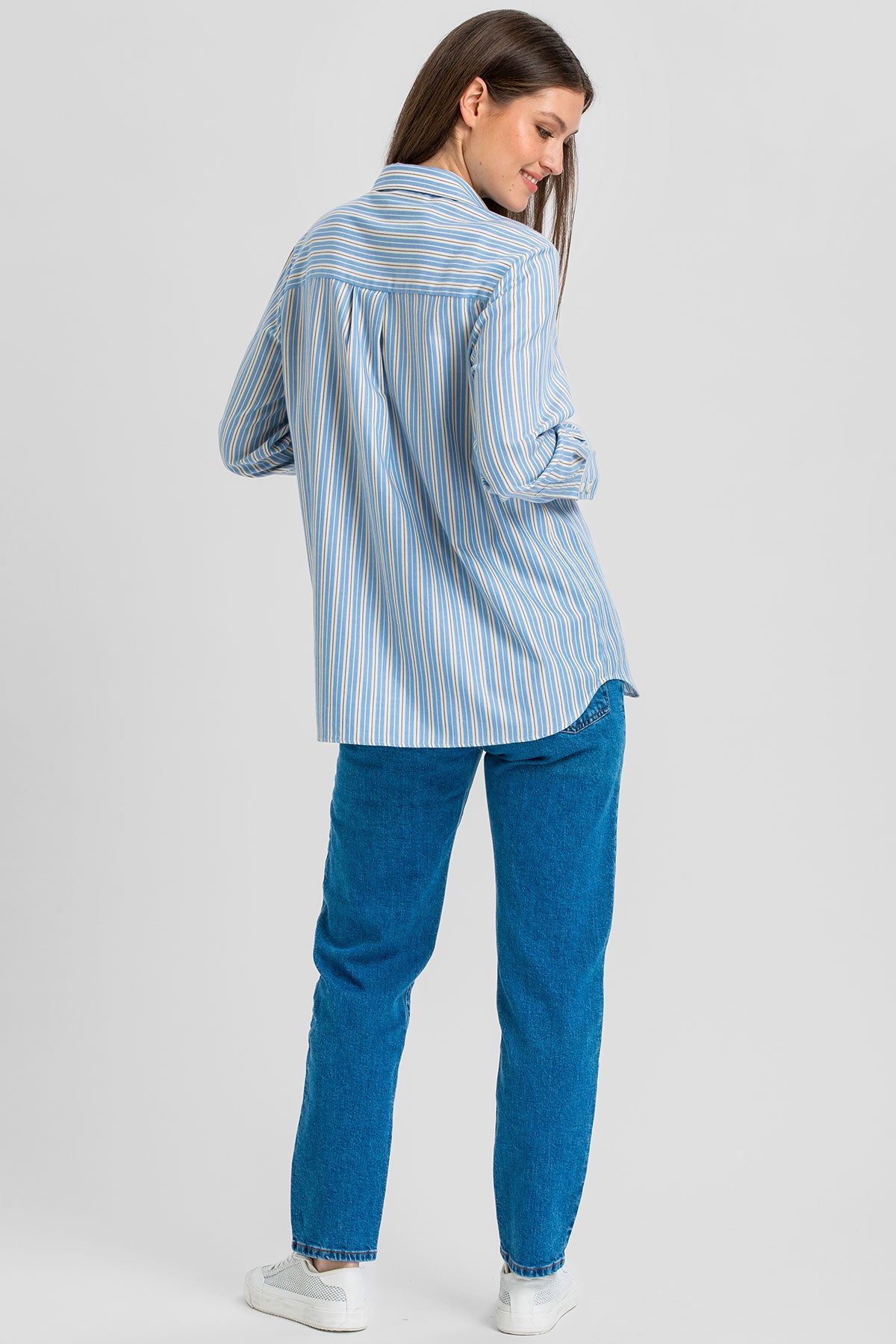 TAPERED JEANS W027 | Джинсы для беременных