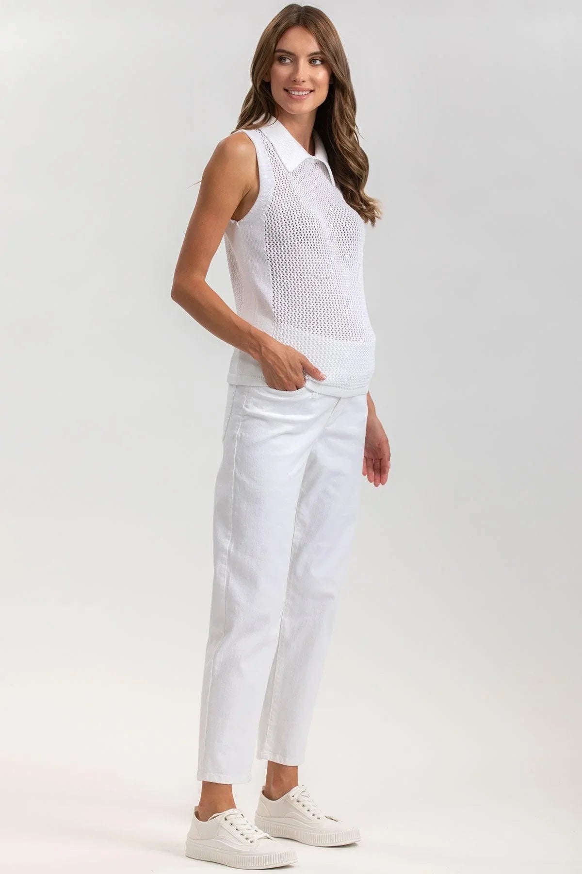 MOM FIT | Jeans Premaman Bianchi - Pietro Brunelli