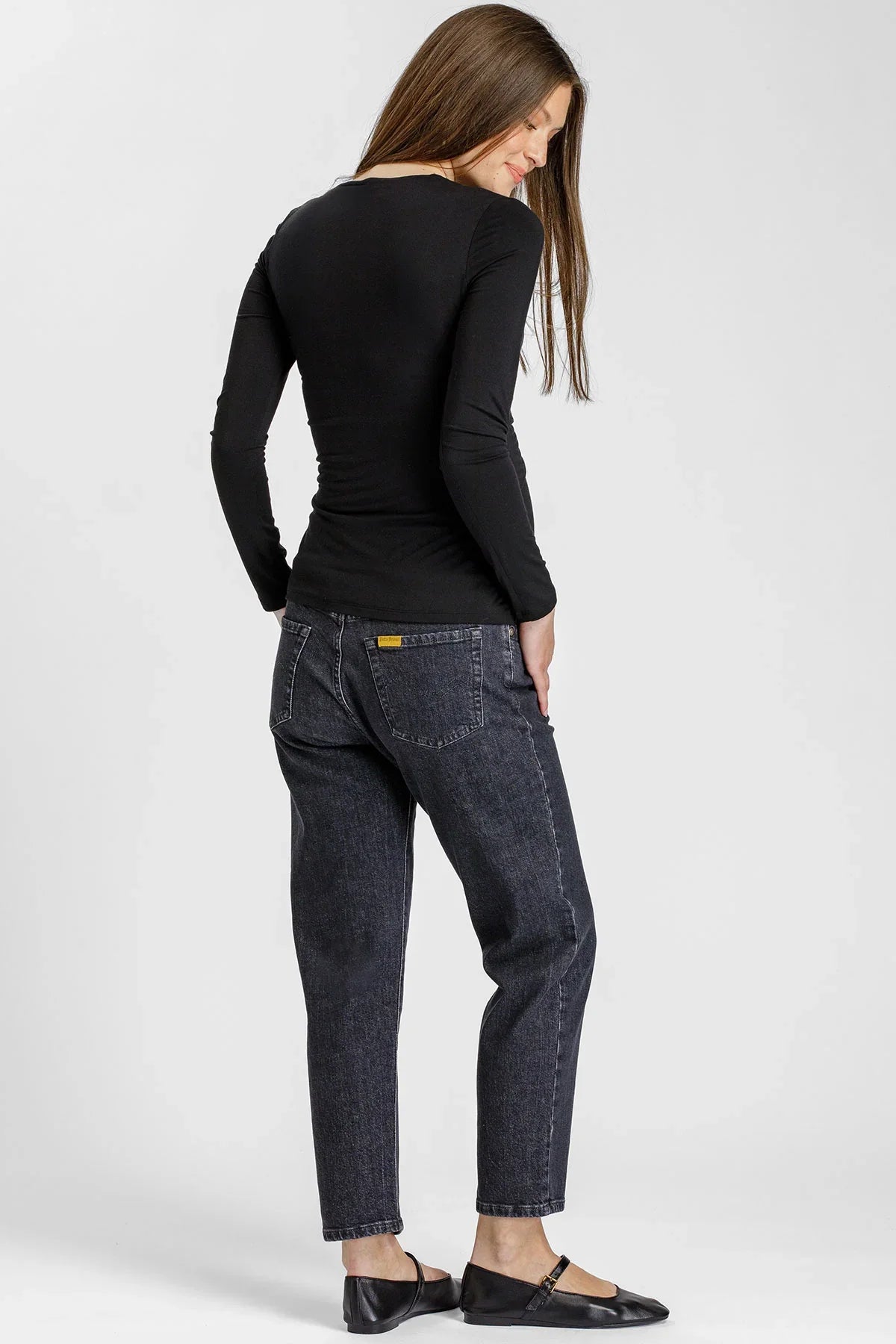 Maglia Premaman Incrociata in Morbido Bambù comoda e confortevole 