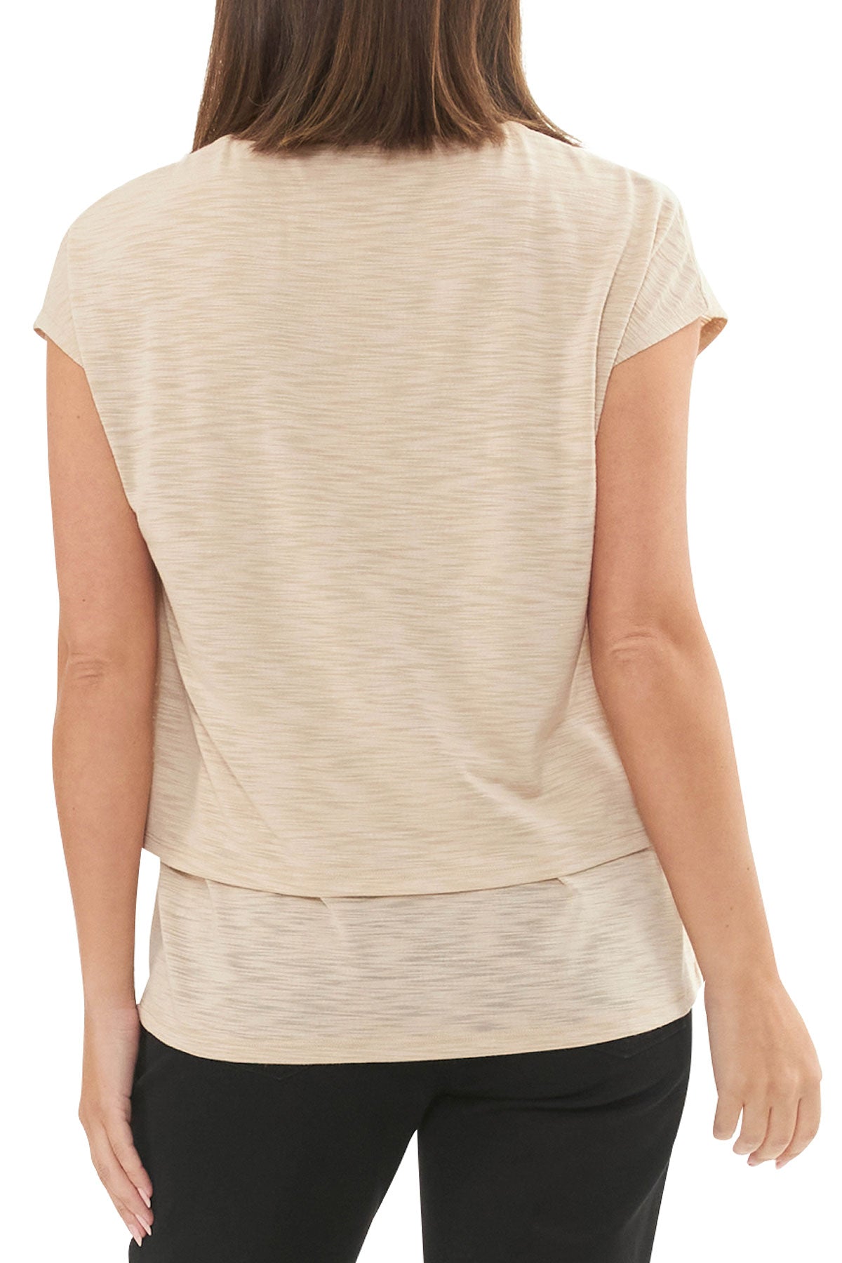 JAZMIN | Maglia Premaman e Allattamento Beige
