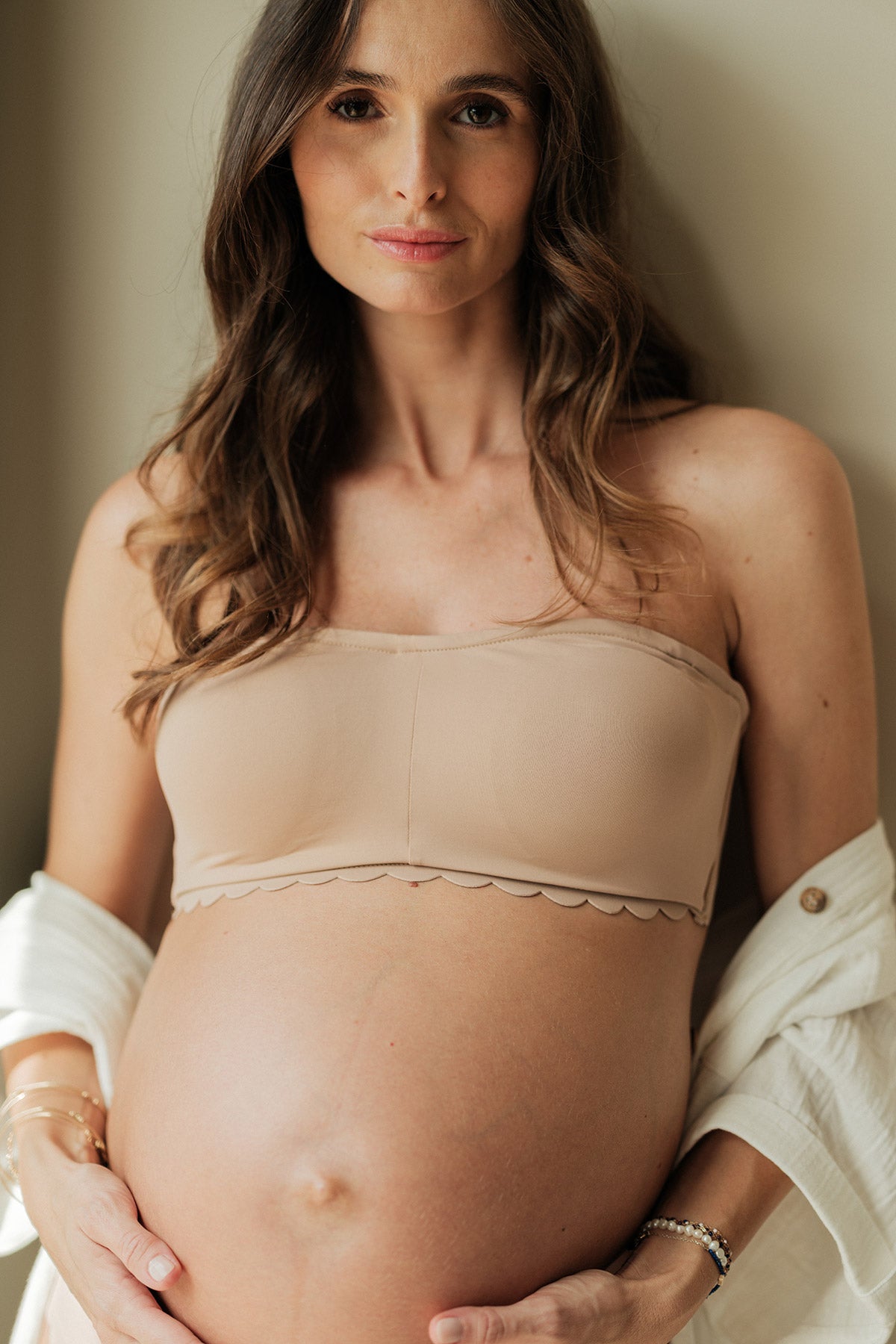 SKIN | Reggiseno Bandeau Premaman e Allattamento Beige