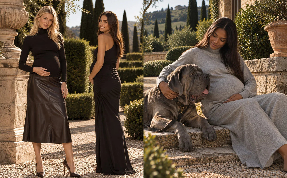 Maternity Clothing Pietro Brunelli. New Collection for Fall Winter