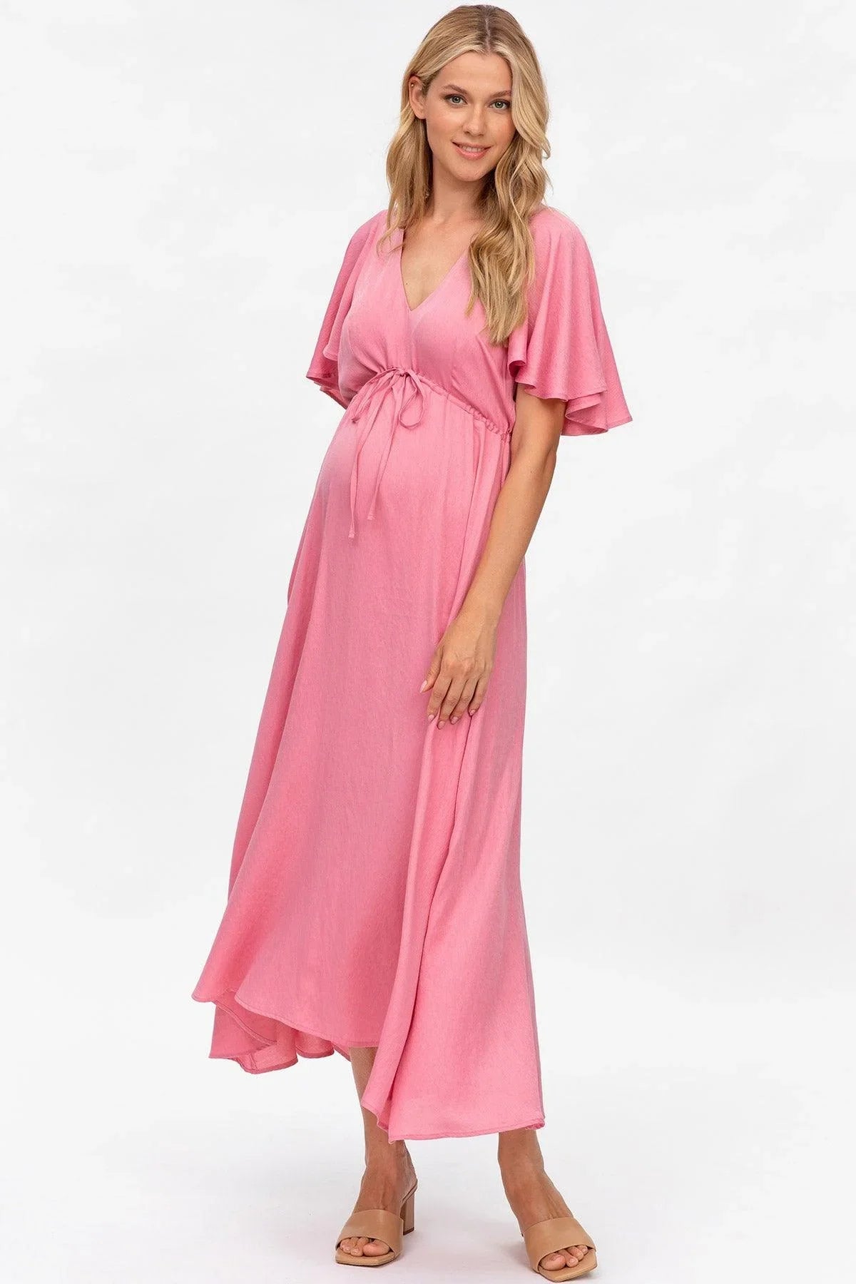 VALENTINA | Maxi Abito Premaman Rosa - Pietro Brunelli
