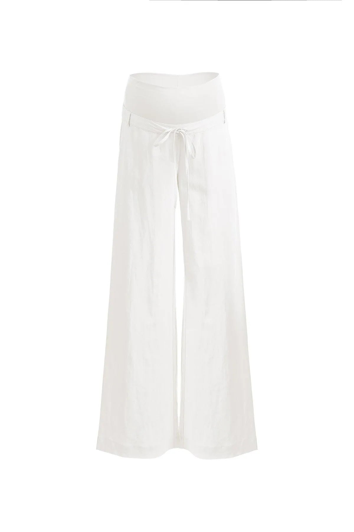 JOSEPH | Pantaloni Premaman in Lino Bianchi - Pietro Brunelli