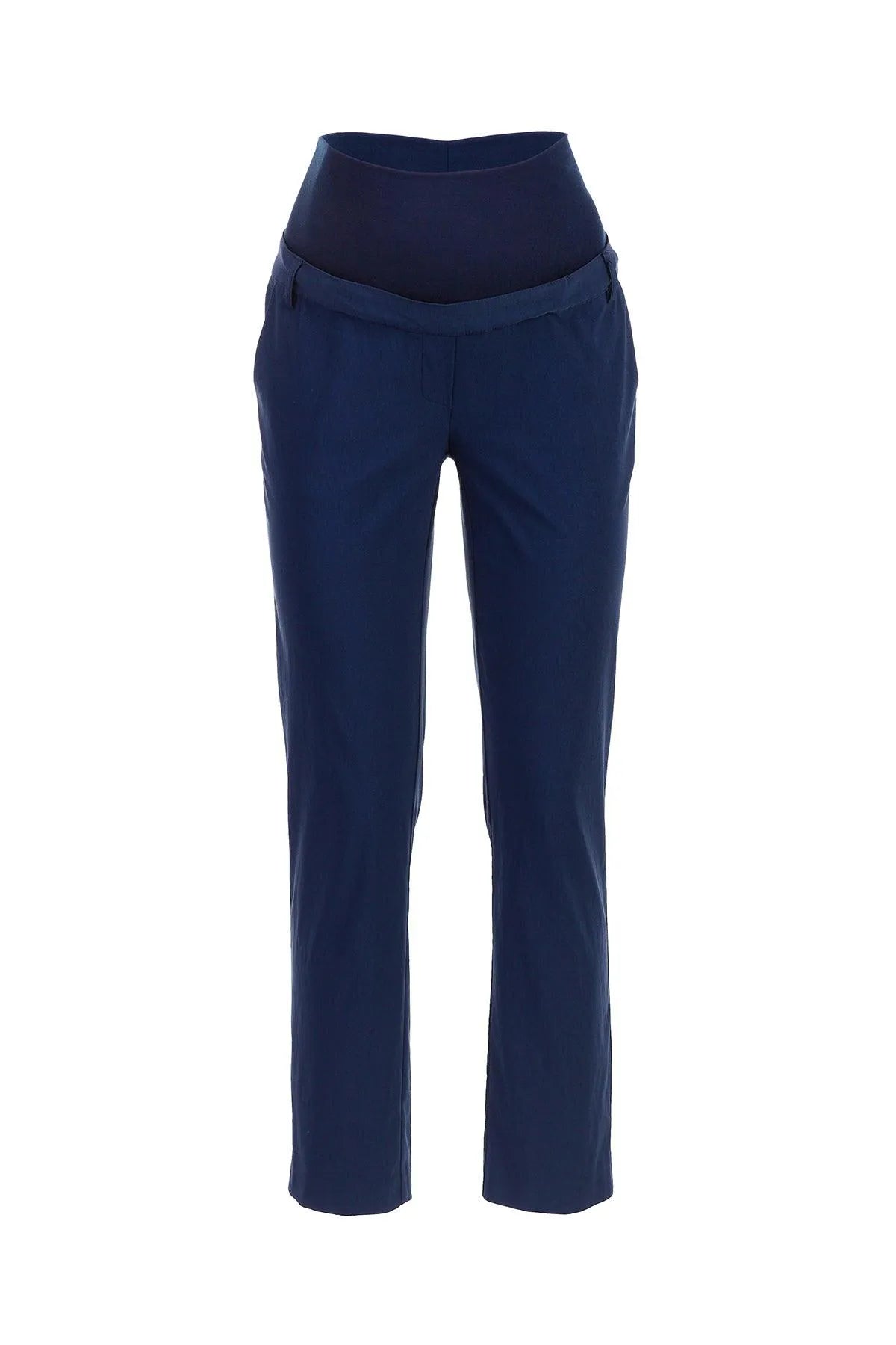 ELWOOD | Pantaloni Premaman Elasticizzati Blu - Pietro Brunelli